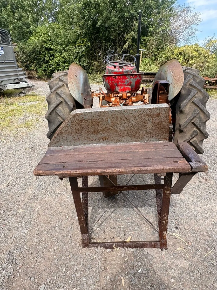 Ferguson CordWood Saw Bench Very Original - Image 2