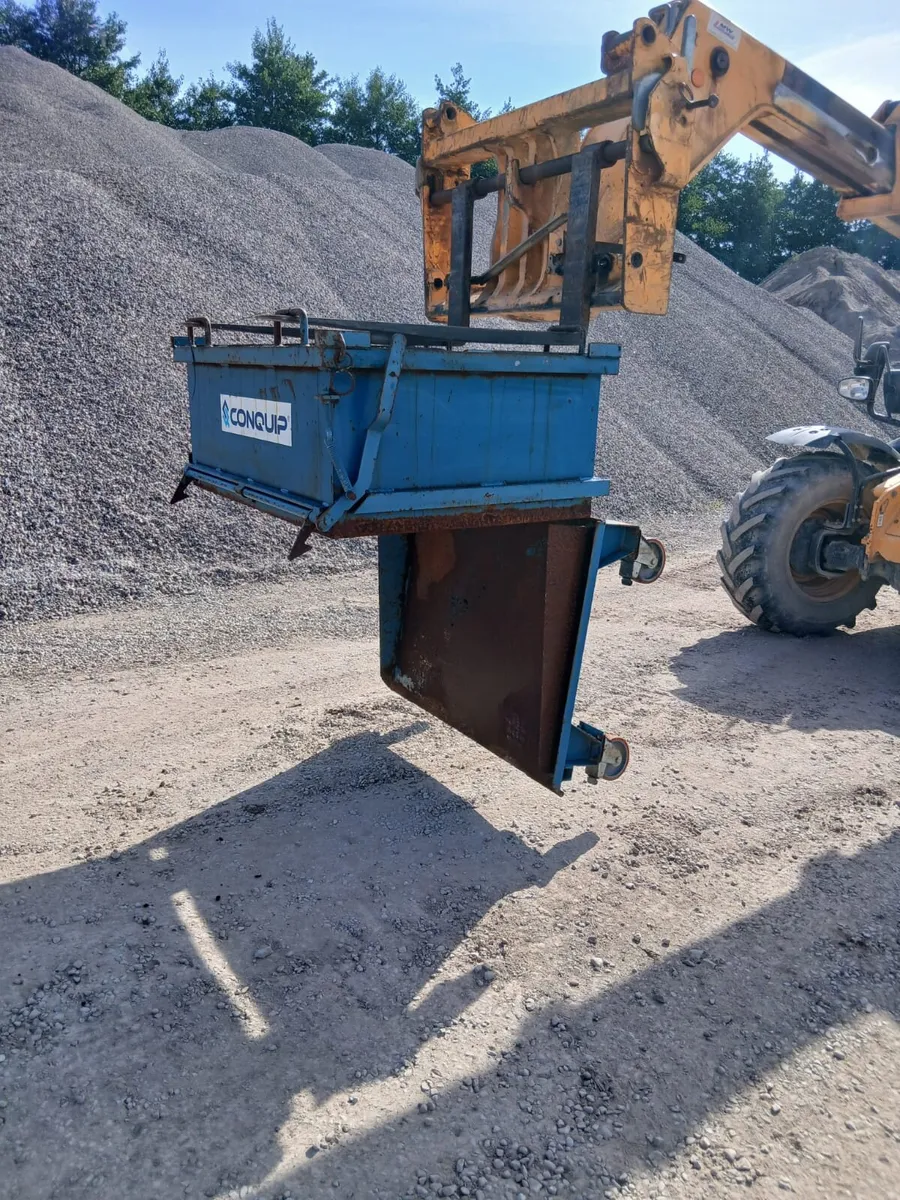 Forklift Drop bottom Skip Conquip CA110 - Image 1