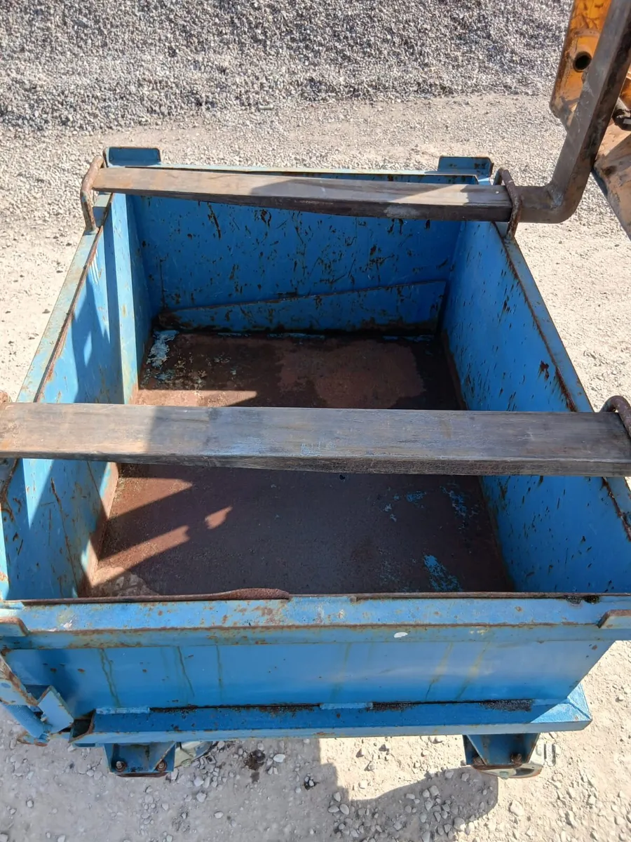 Forklift Drop bottom Skip Conquip CA110 - Image 3