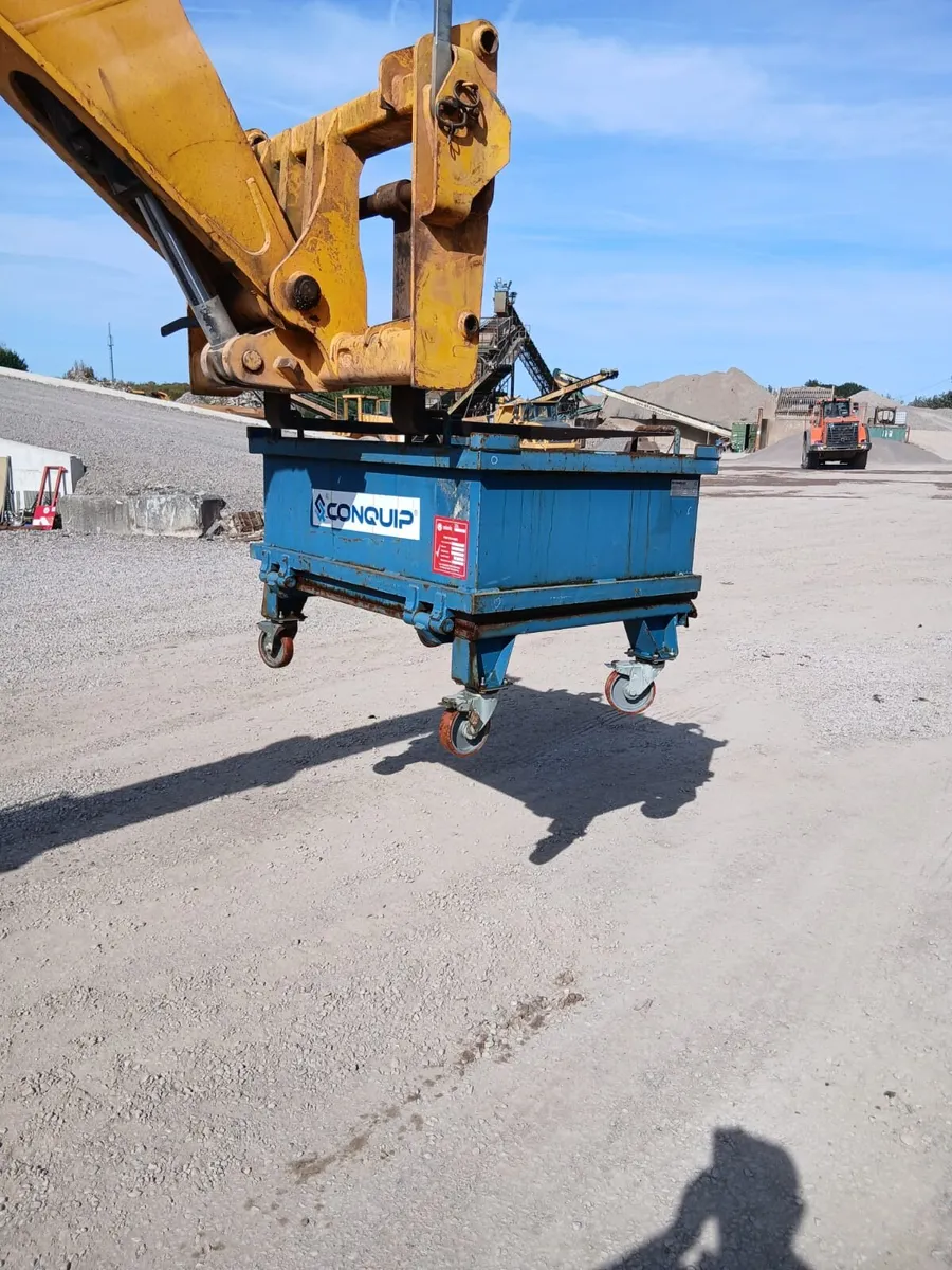 Forklift Drop bottom Skip Conquip CA110 - Image 4
