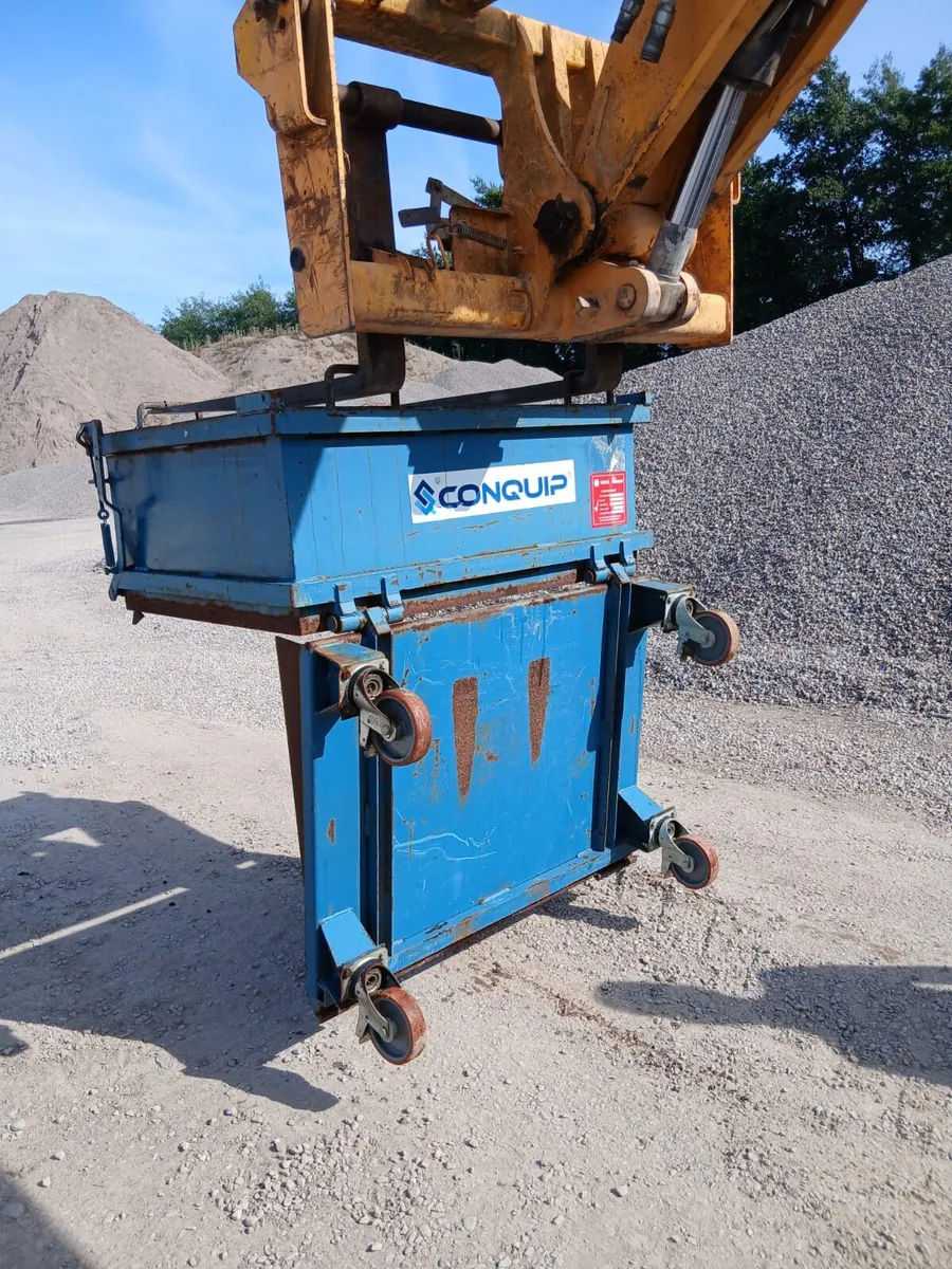 Forklift Drop bottom Skip Conquip CA110 - Image 2