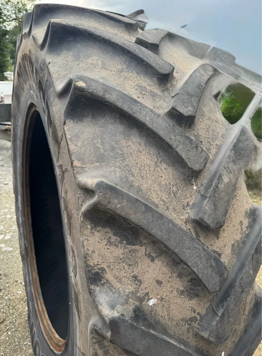 2 Rear 38” Continental tractor tyres - Image 1