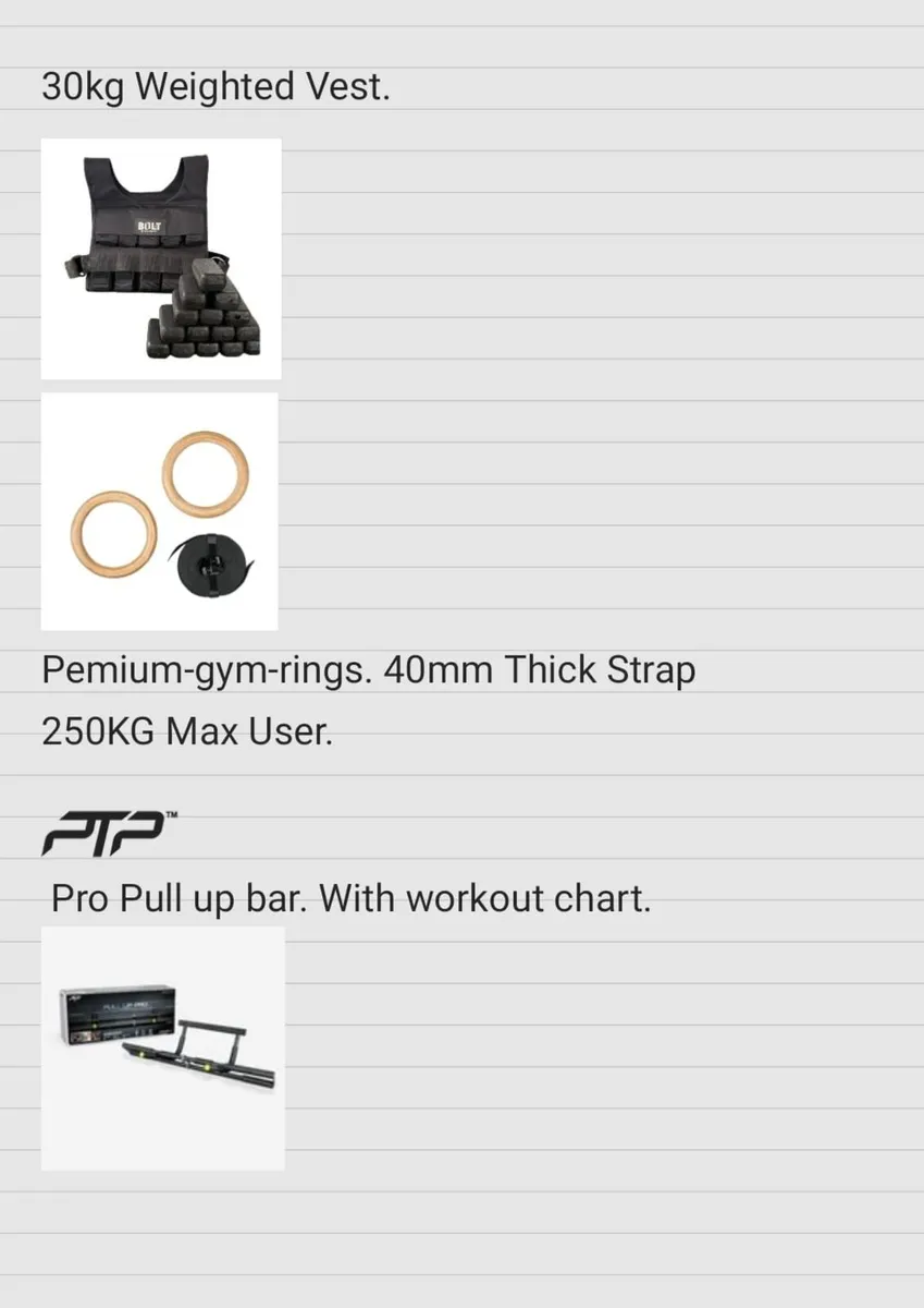 Gym Equipment - Image 1
