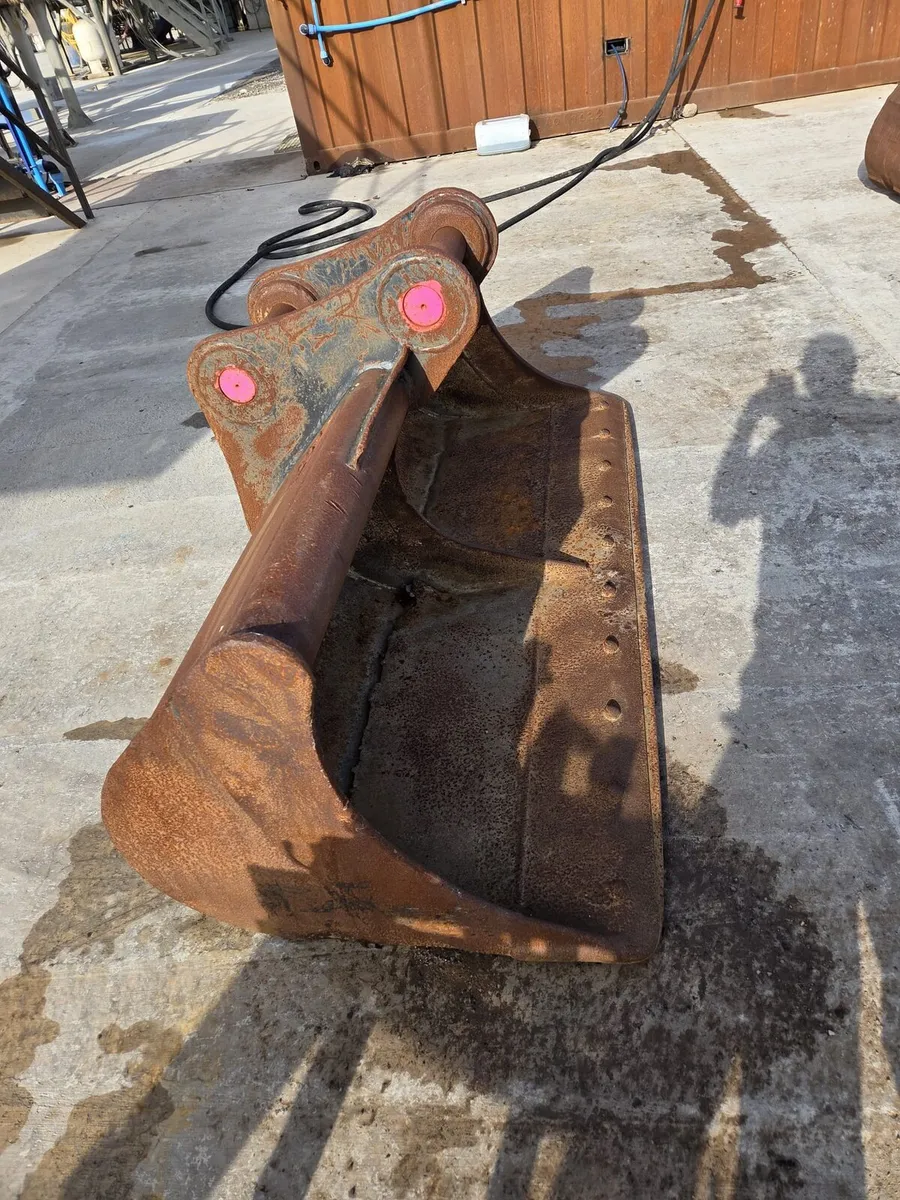 Grading bucket 80mm pins - 7ft for 20ton machine - Image 2