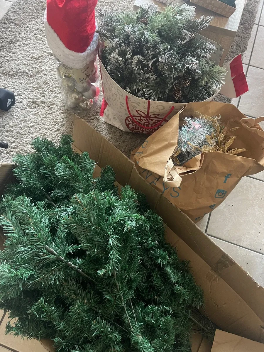 FREE Xmas Tree & Decorations  - Collection Only - Image 1