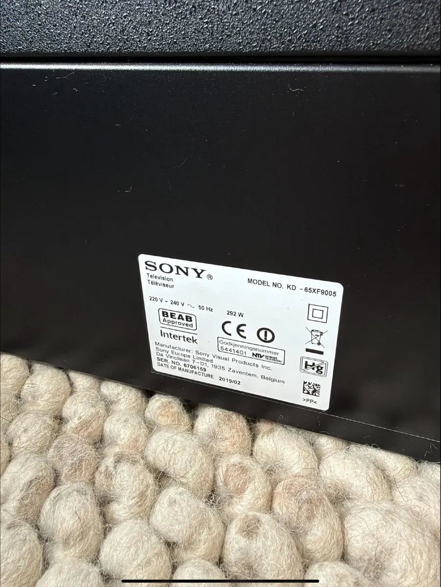 Sony BRAVIA KD65XF9005BU, 65 inch TV - Image 3
