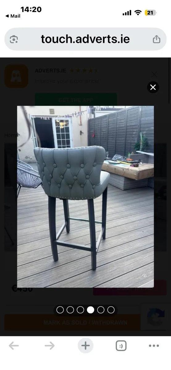 Kitchen stools - Image 1