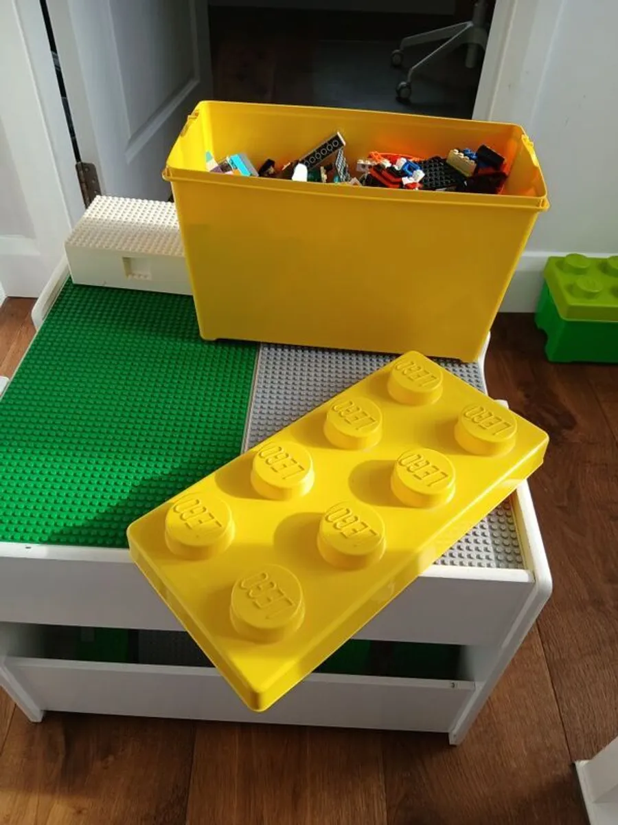 Lego Table and Lego - Image 4