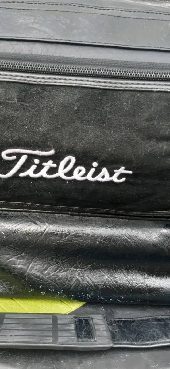 Leather travel sports bag - Image 2