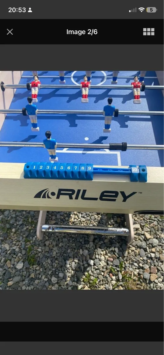 Riley Foldable Foosball table - Image 3
