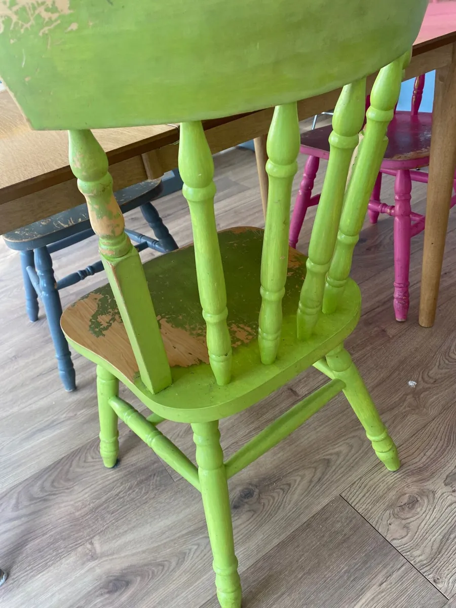 Set of 4 Dining chairs - Image 4