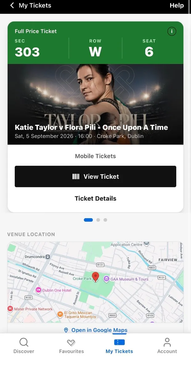 Once upon a time Katie Taylor v Flora - Image 1