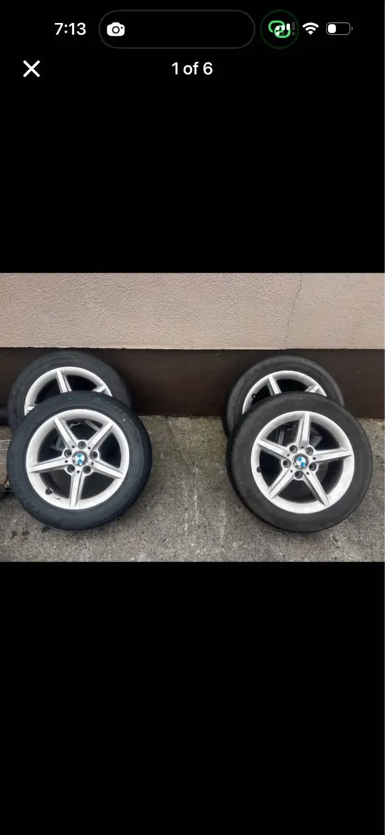 BMW alloys and tyres - Image 1