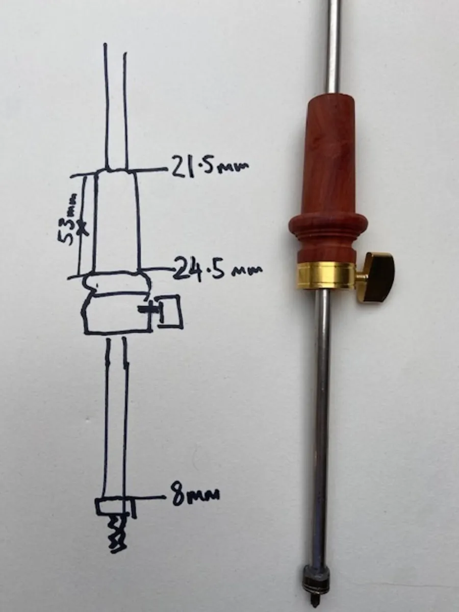 Cello end pin - Image 1