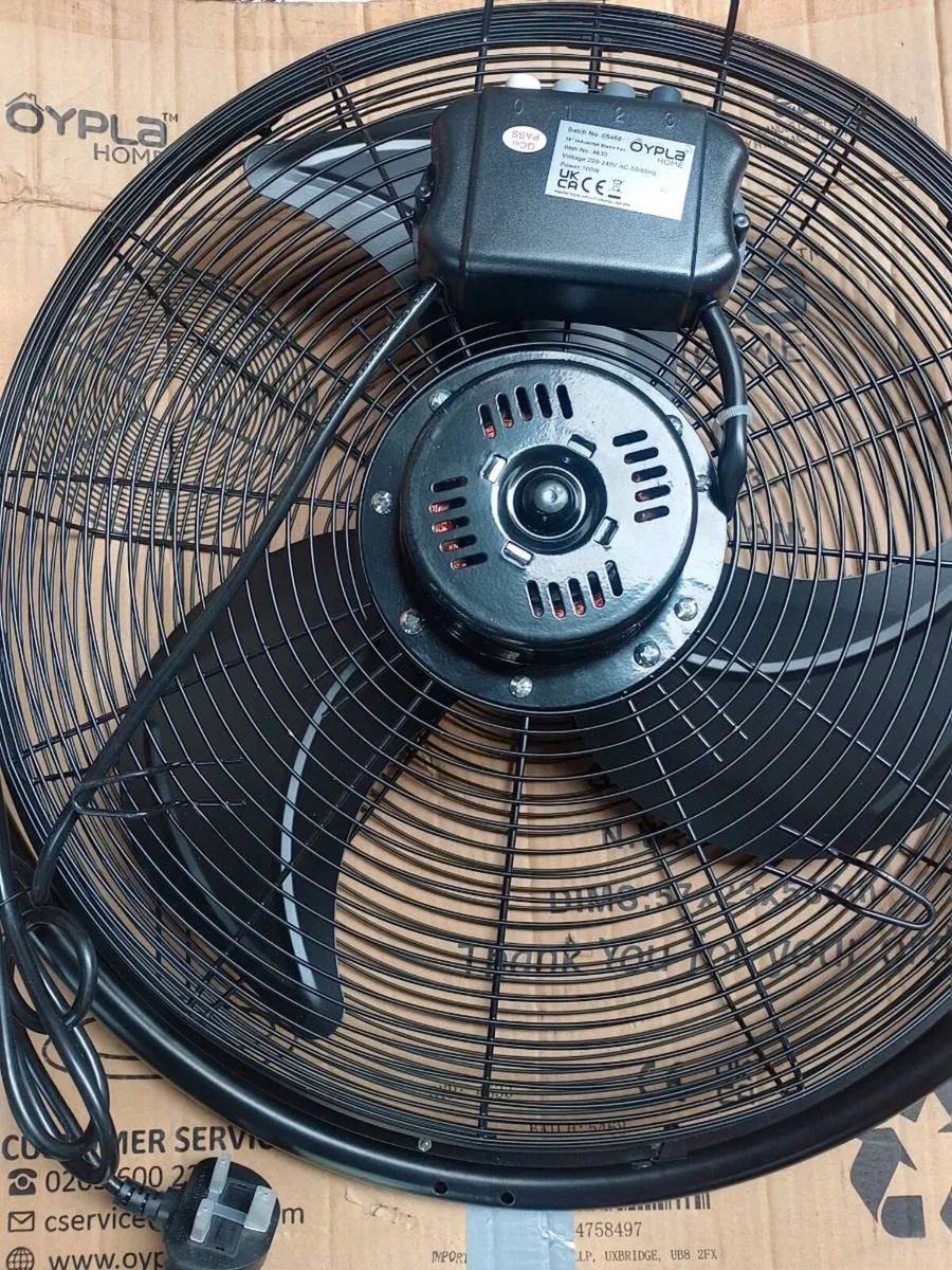 Can post 18"industrial stand fan - Image 2