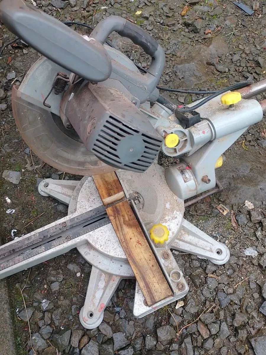 Can post sliding bevel mitre saw - Image 3