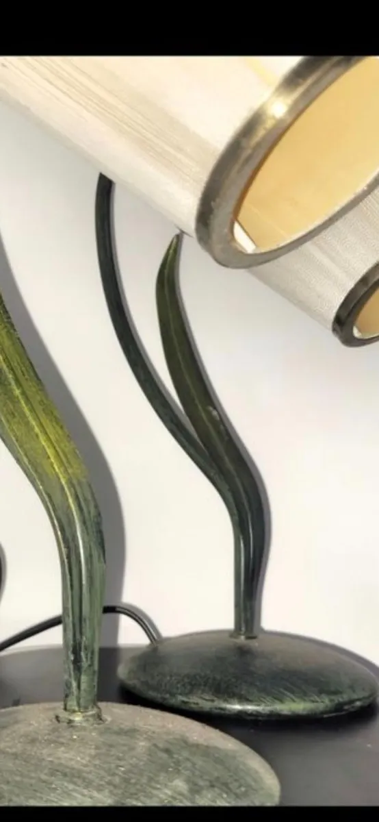 Vintage table lamp x2 - Image 1