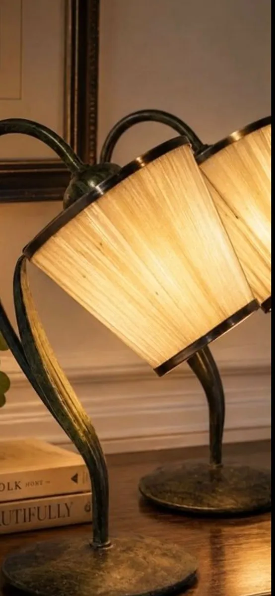 Vintage table lamp x2 - Image 2