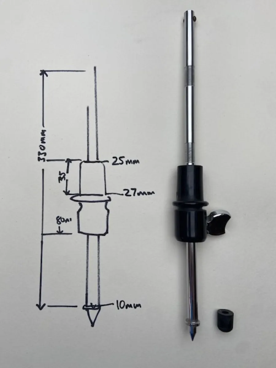Double Bass End Pin - Image 1