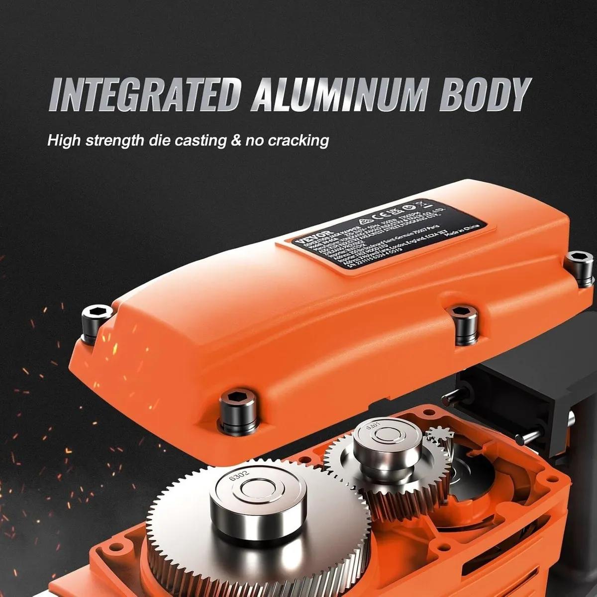 Demolition Jack Hammer 2200W with 4 Chisel Bits - Image 3