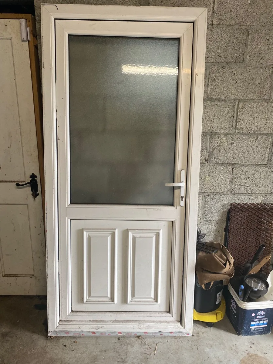 PVC white door - Image 1