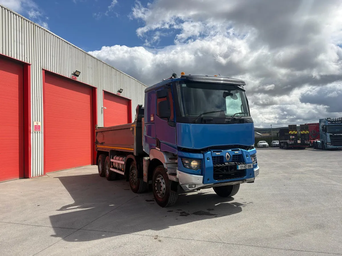 2017 Renault 430 8 X 4 Tipper - Image 2