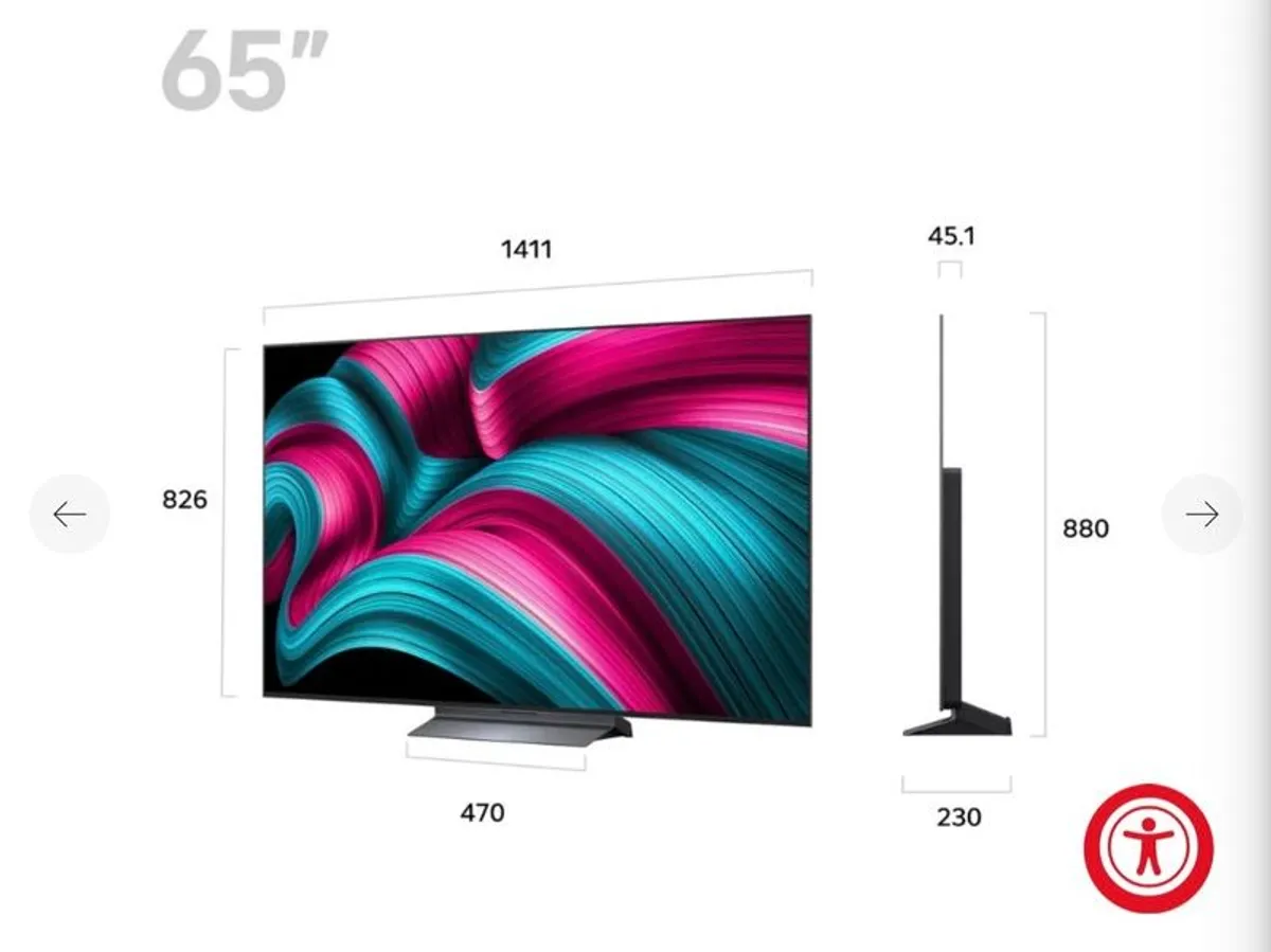 65' LG Oled Smart TV - Image 2