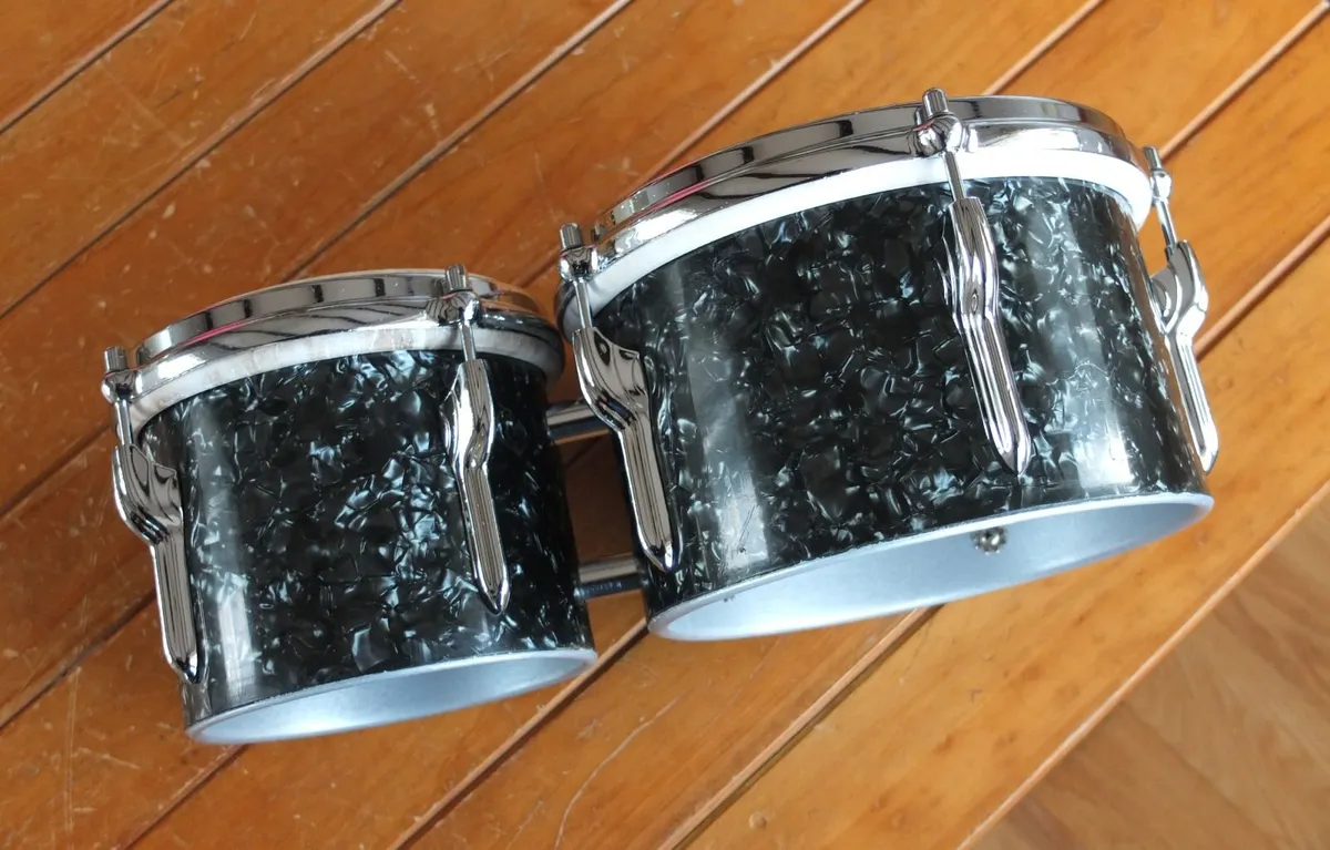 Vintage Premier Bongos. - Image 2