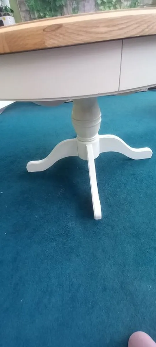 Round dinning table extendable - Image 3