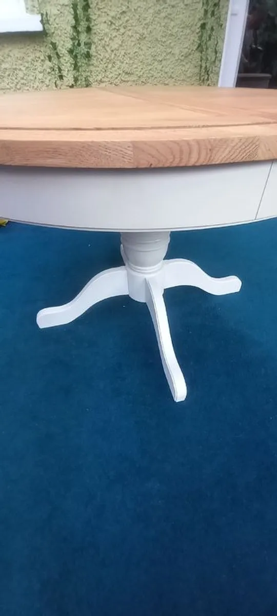 Round dinning table extendable - Image 4