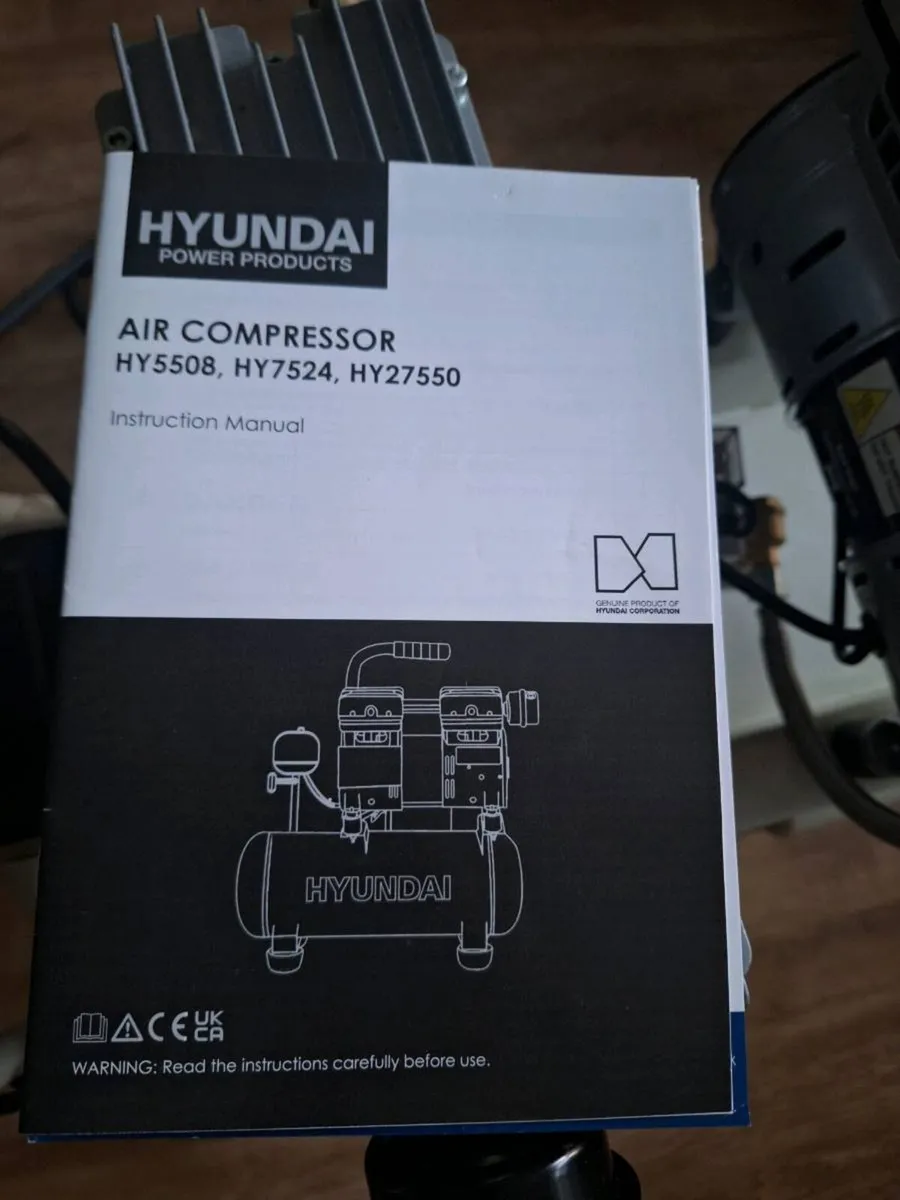 Hyundai 50L Oil Free Air Compressor - Image 4