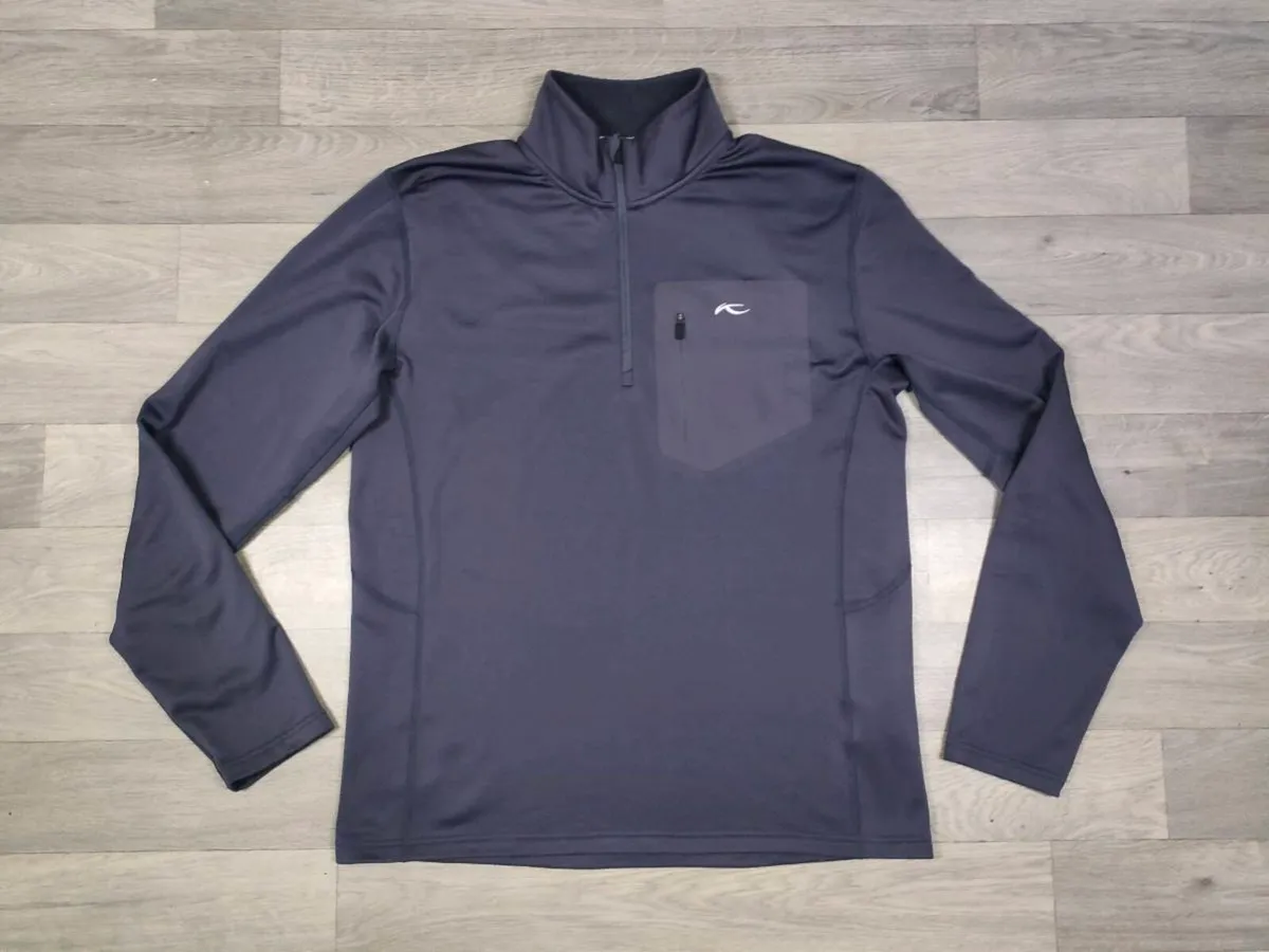 Kjus Half Zip Golf Jumper Mens Large - Image 1