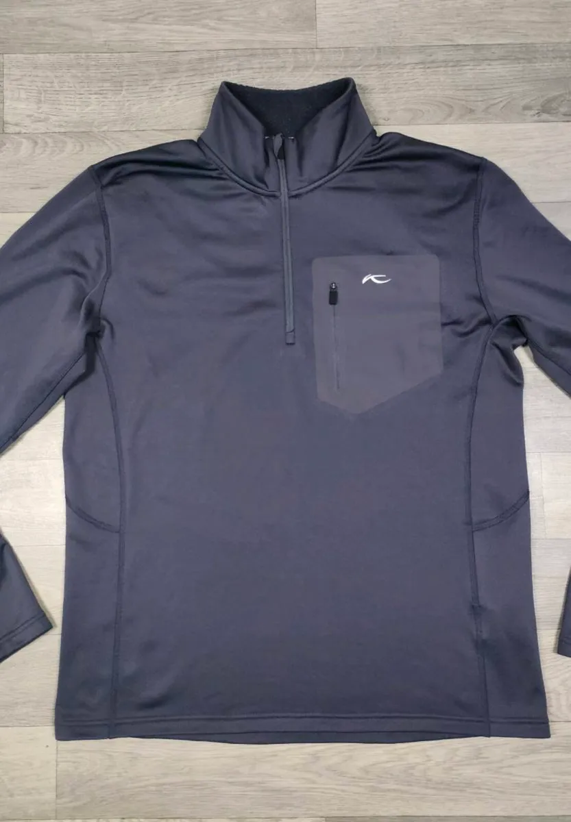 Kjus Half Zip Golf Jumper Mens Large - Image 2
