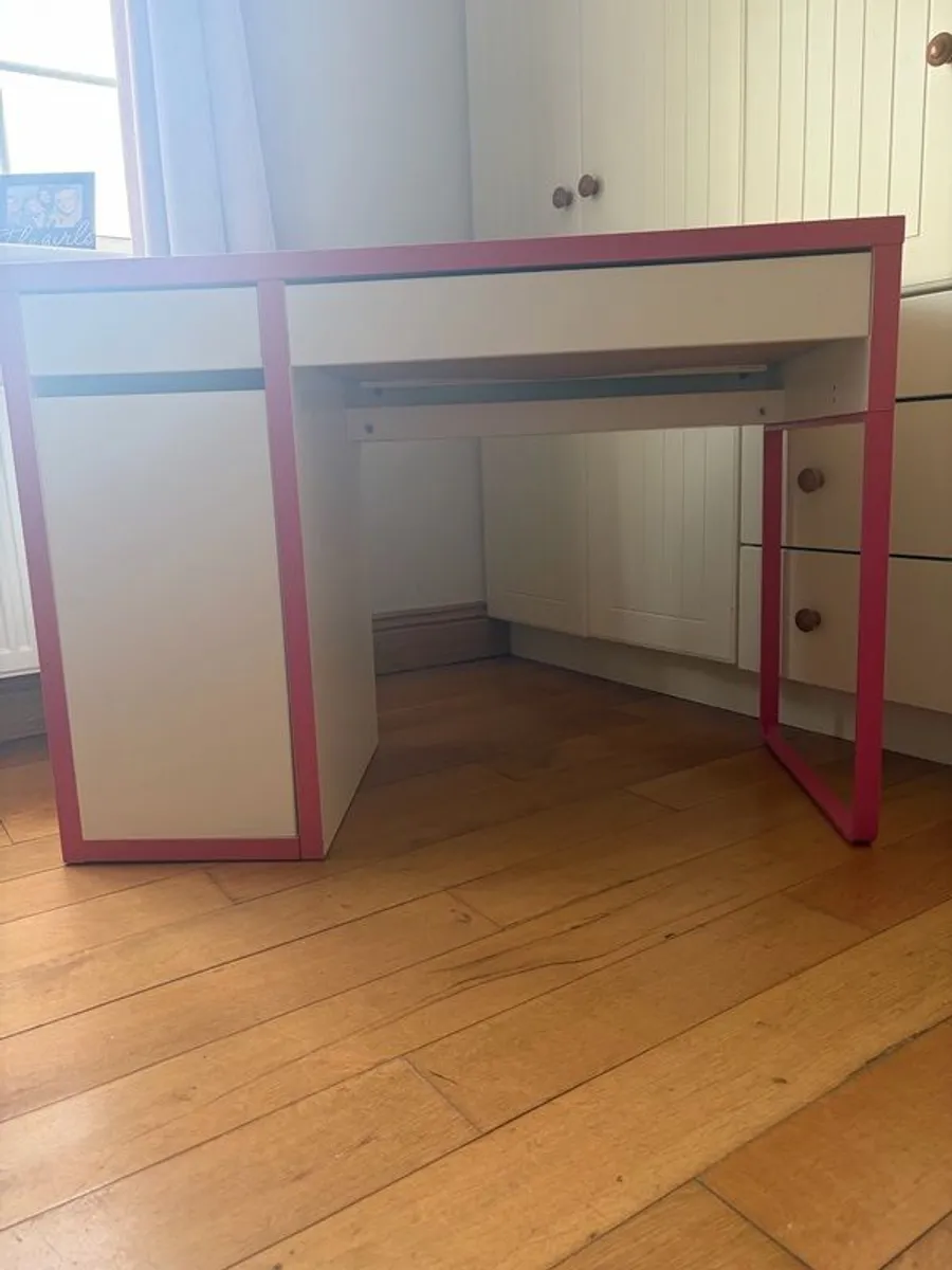 ikea desk and swivel chair - Image 1