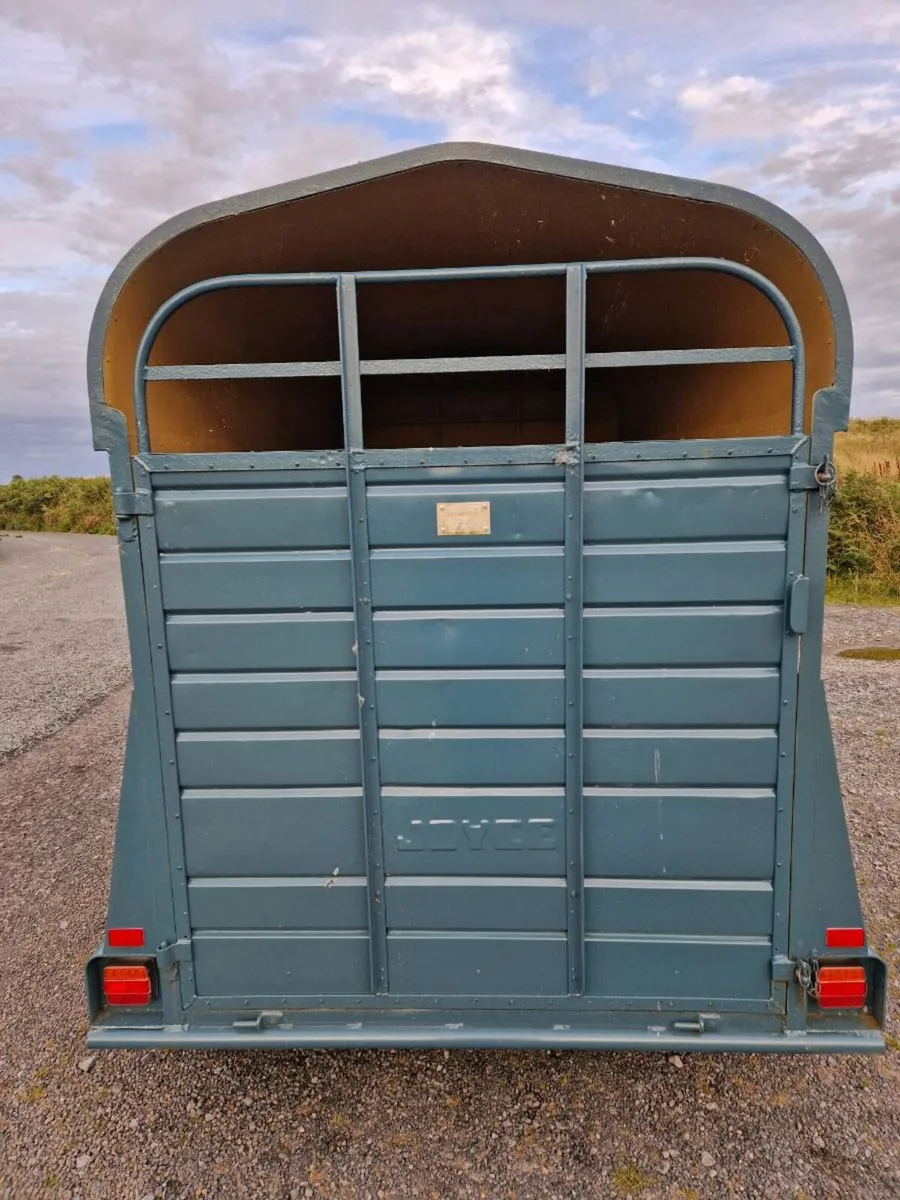 8ft by 4ft joyce cattle trailer - Image 3