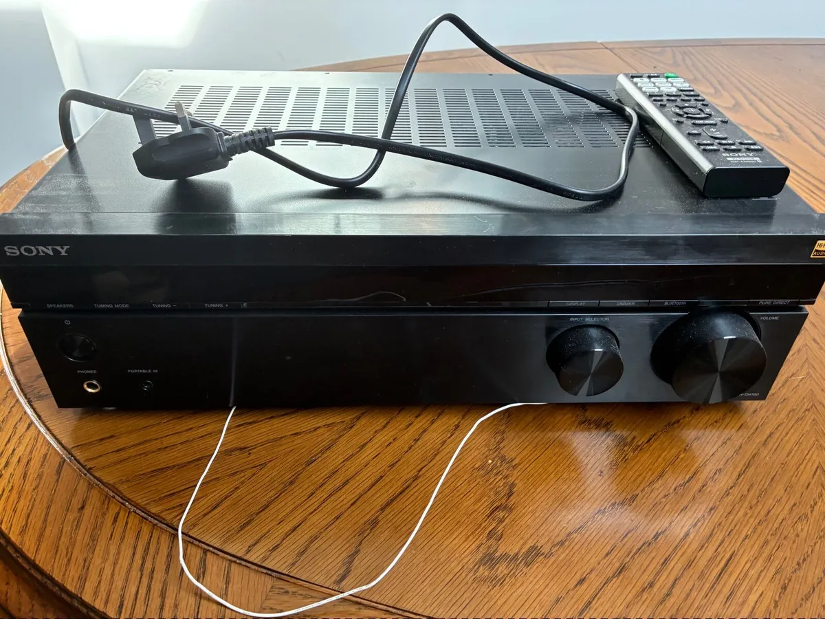 Sony STR-DH190 Stereo Receiver — with Remote - Image 3