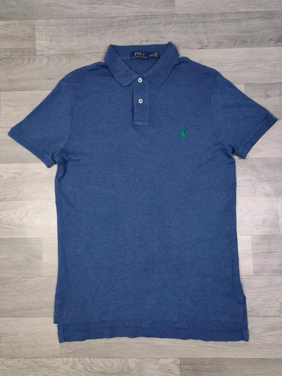 Ralph Lauren Polo Shirt Mens Medium Slim Fit - Image 2