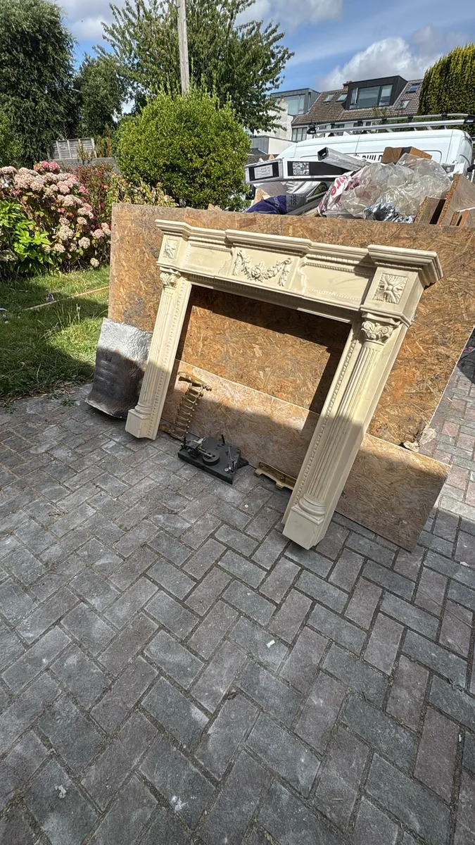 ate Fireplace Mantel - Image 2