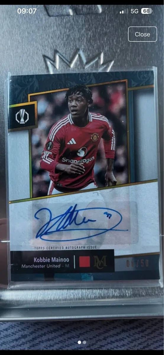 Man utd Topps card bundle - Image 1