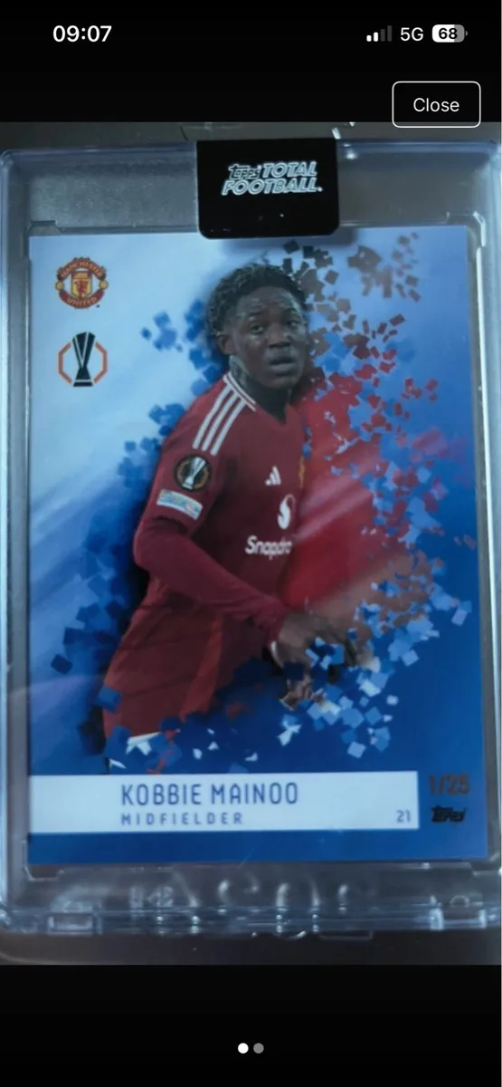Man utd Topps card bundle - Image 2