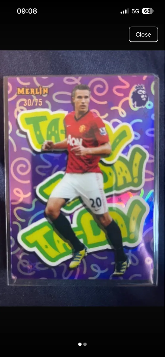 Man utd Topps card bundle - Image 4