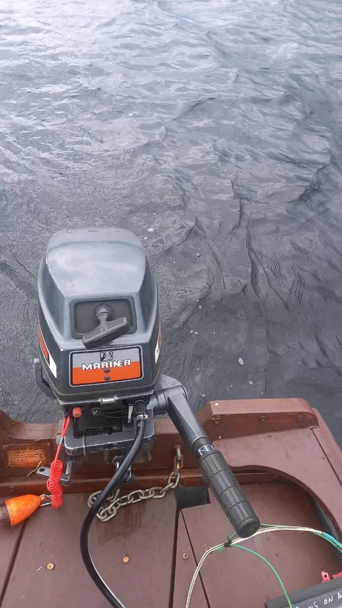 5hp yamaha/ mariner short shaft outboard - Image 1