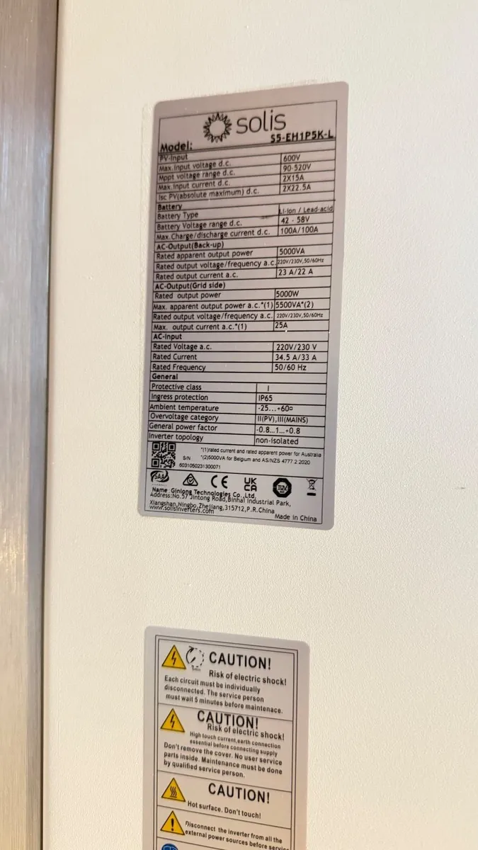 Solis Hybrid Solar Inverter - Image 2
