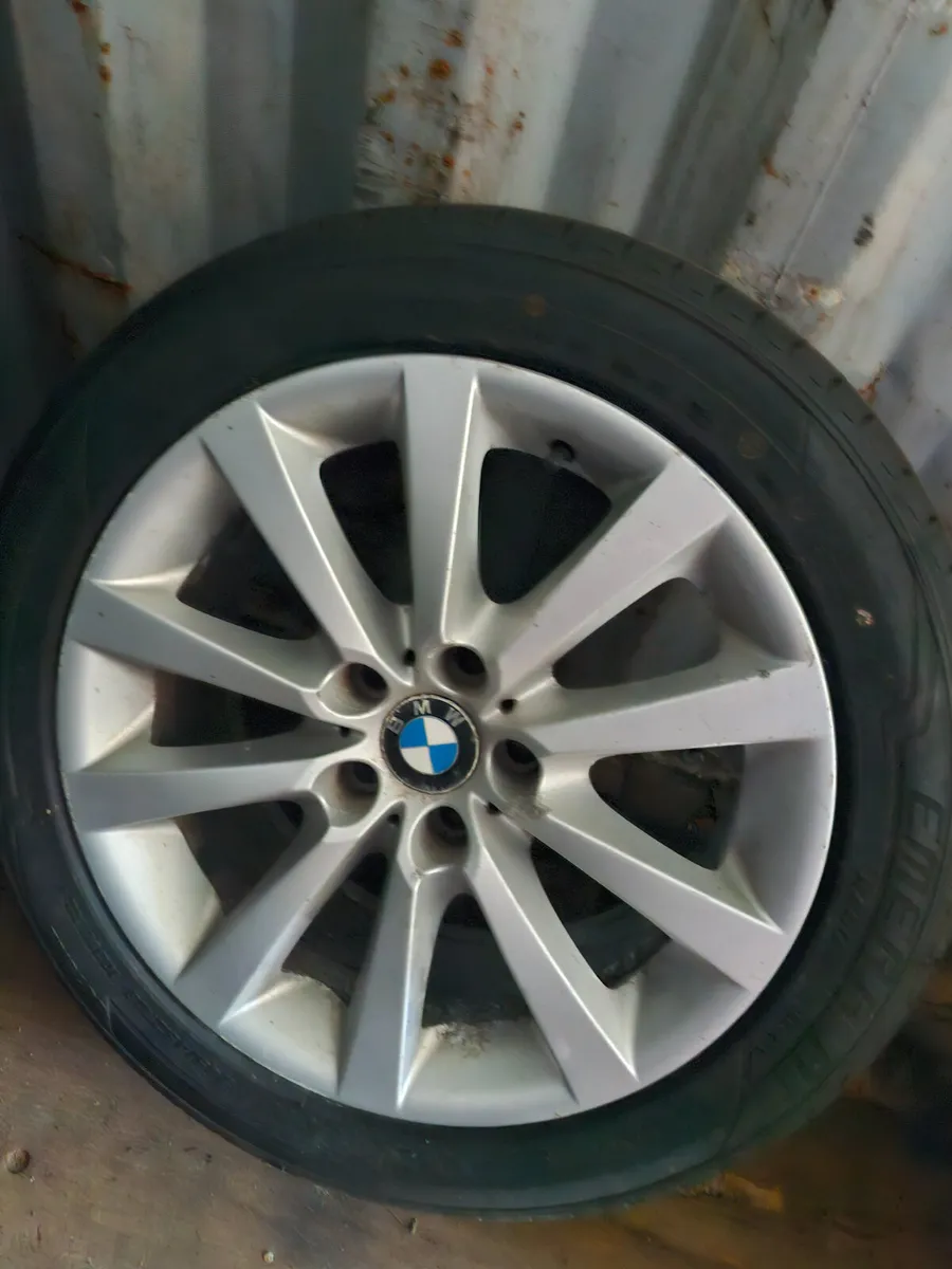 BMW F10 18IN ALLOY AND AS NEW TYRE