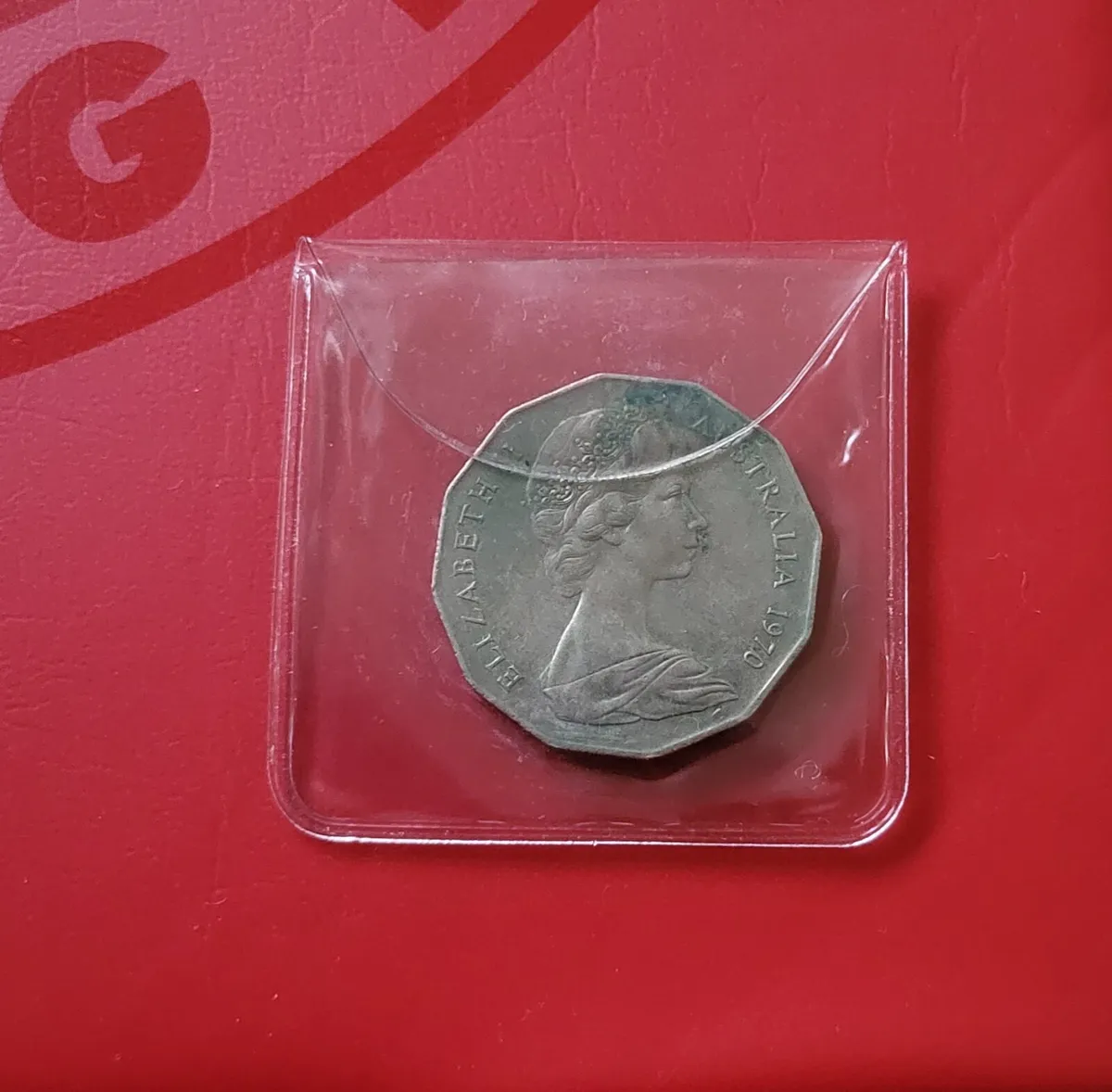 1970 Australian 50 Cent Coin. - Image 2