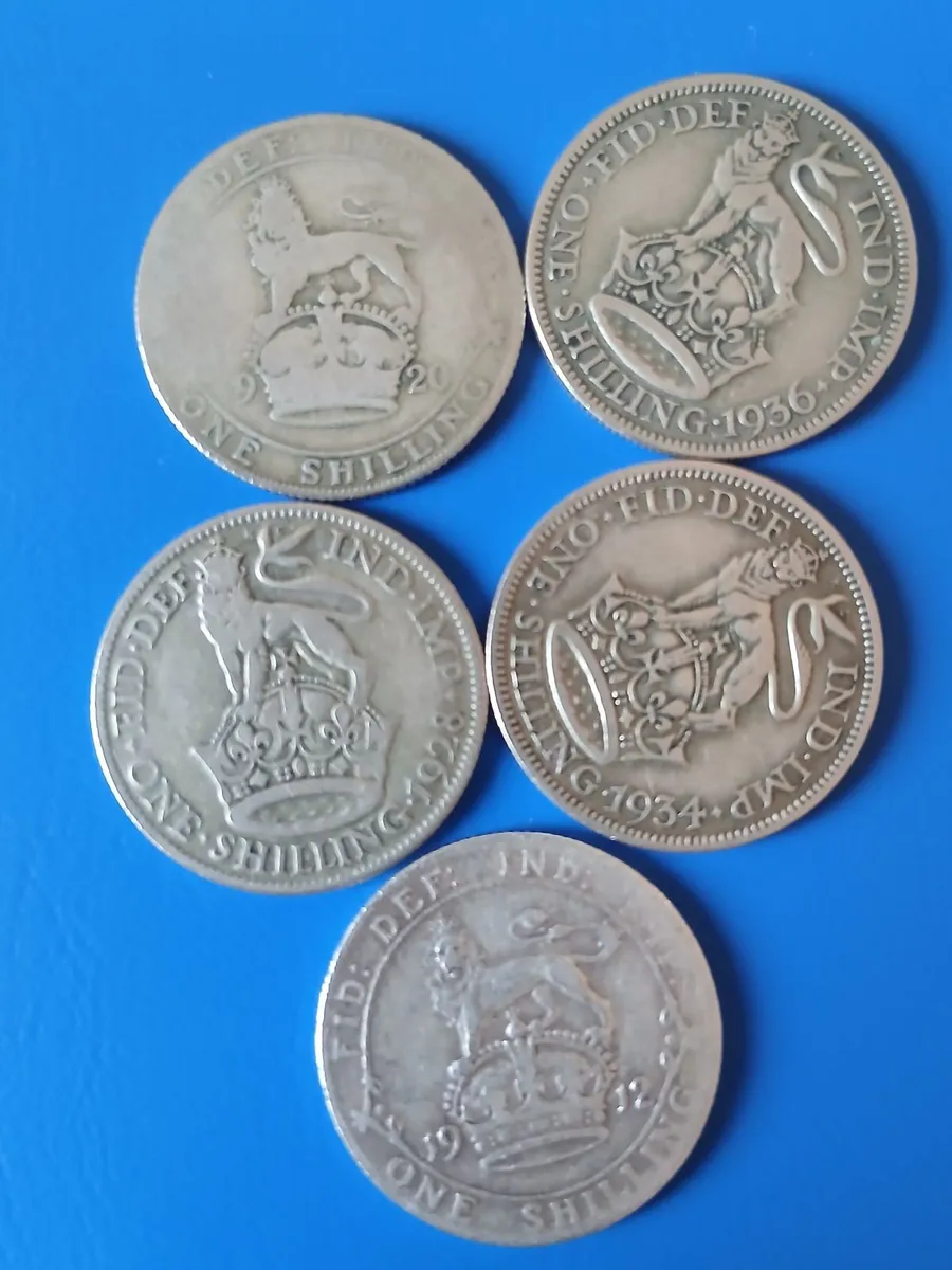 One shilling silver - Image 2
