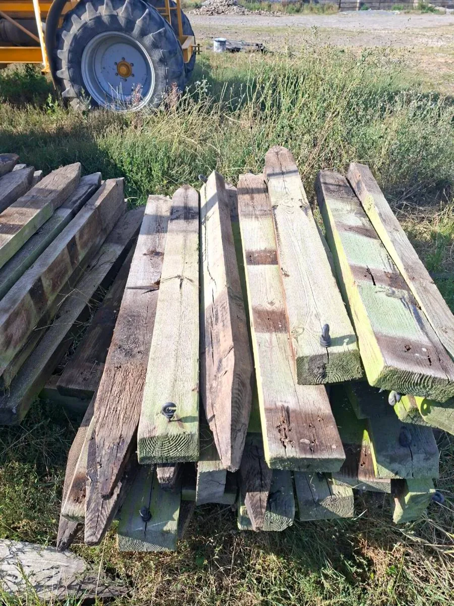 Post and rail fencing - Image 1