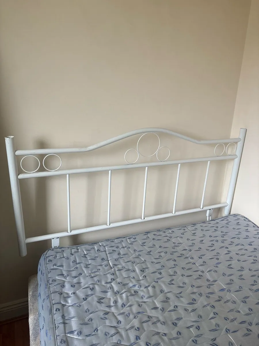 Double bed and mattress - Image 2