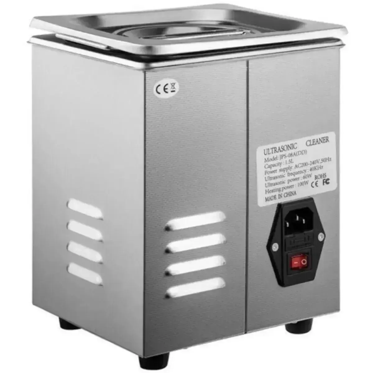Ultrasonic Cleaner 2L Washing Machine Small Items - Image 4