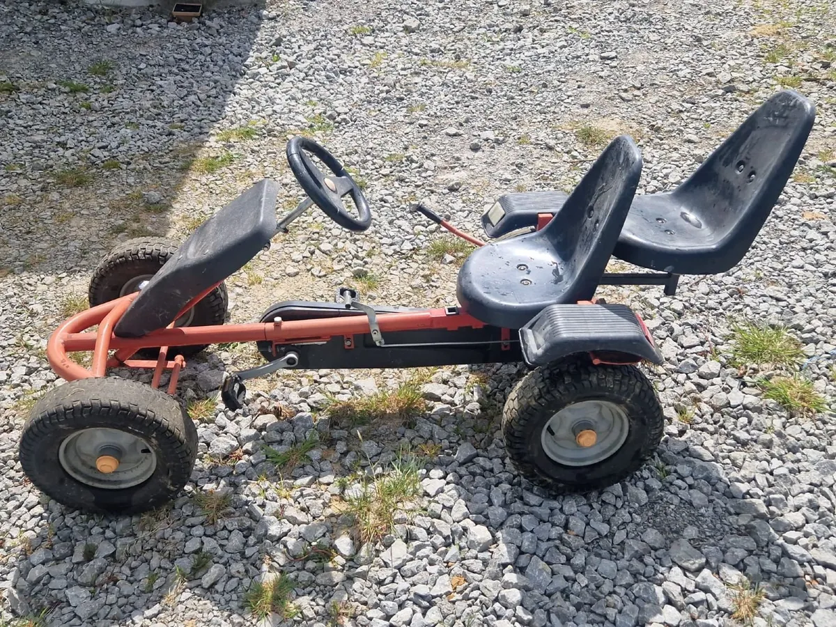 Kids peddle Go kart - Image 4